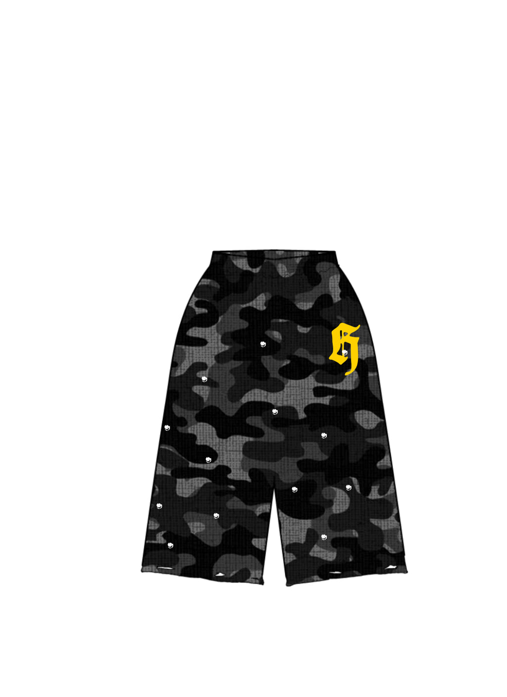 “Black Camo"Short